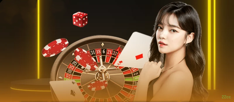 Cassino ao vivo da 22cc com dealers reais